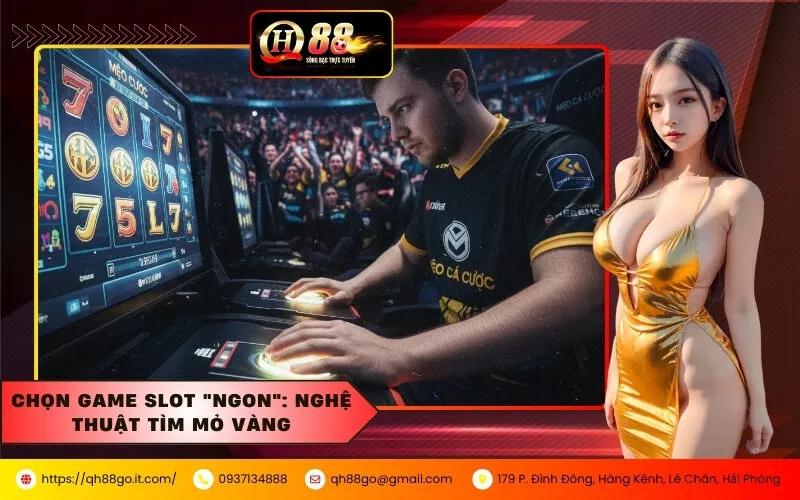 Chọn Game Slot Ngon Nghệ Thuật Tìm Mỏ Vàng