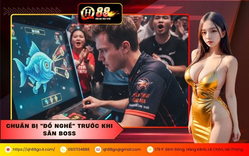 Chuẩn bị đồ nghề trước khi săn boss