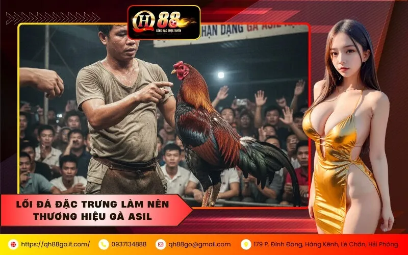Lối Đá Đặc Trưng Làm Nên Thương Hiệu Gà Asil
