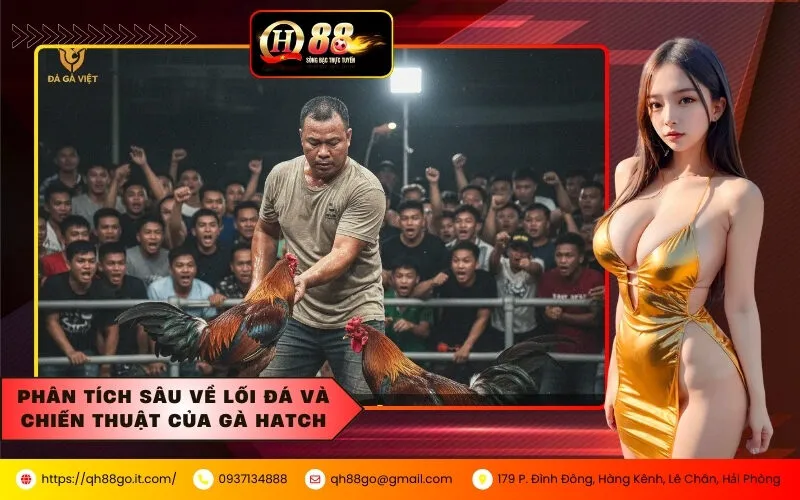 Phân tích sâu về lối đá và chiến thuật của gà Hatch
